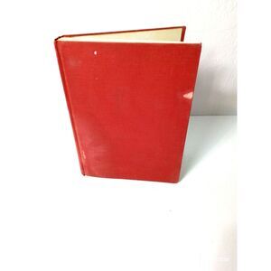 Charles Dickens A Christmas Carol Red Hard Cover~Vintage~